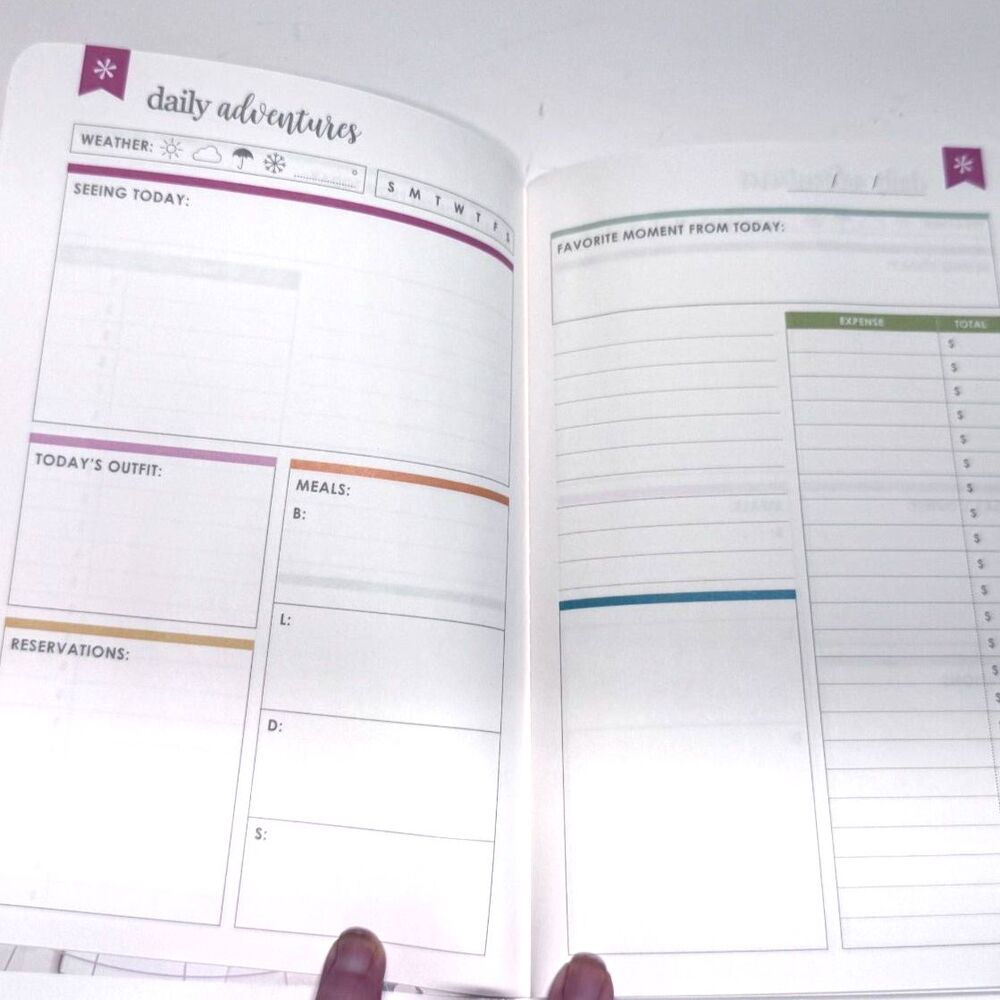 NEW Erin Condren Travel Journal Petite Planner 5.7" x 8.25" You Are On Your Way - Picture 7 of 7